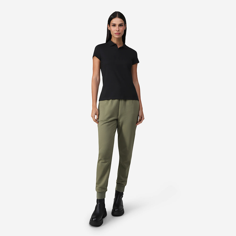 Camisa Polo Feminina - Preto