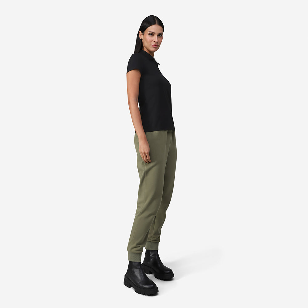 Camisa Polo Feminina - Preto