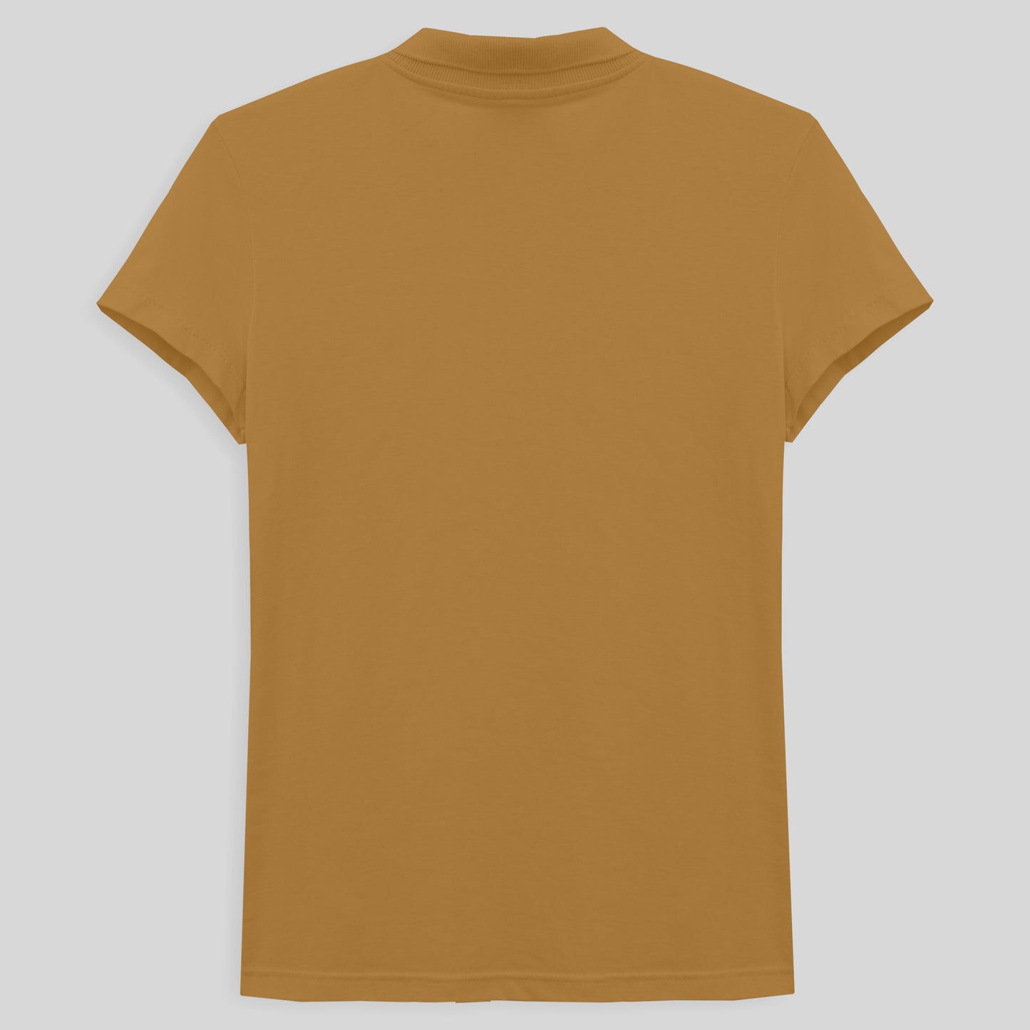 Camisa Polo Feminina - Ocre