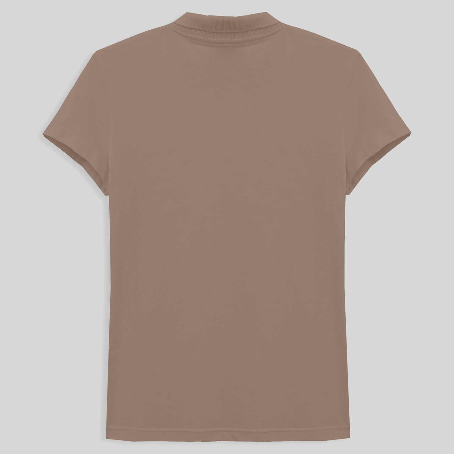 Camisa Polo Feminina - Bege Claro