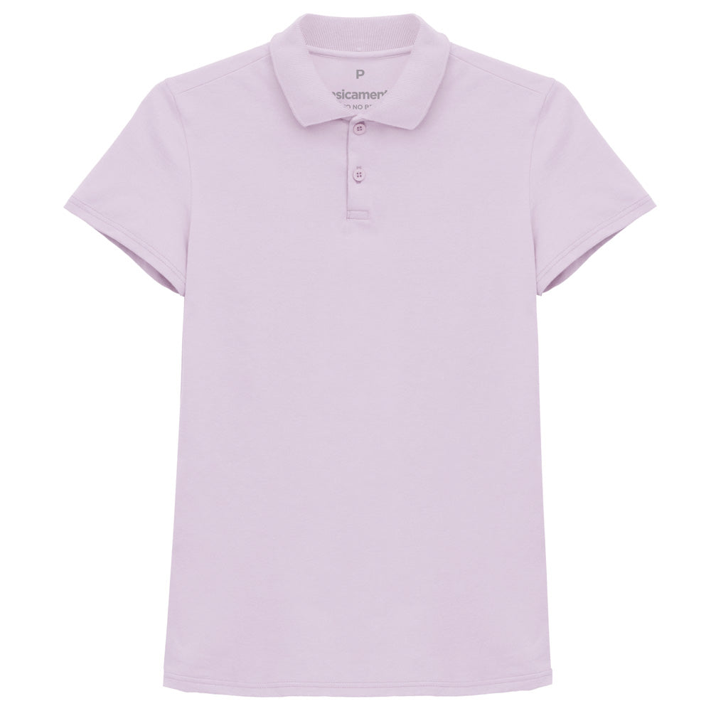 Camisa Polo Feminina - Lilás Lavanda