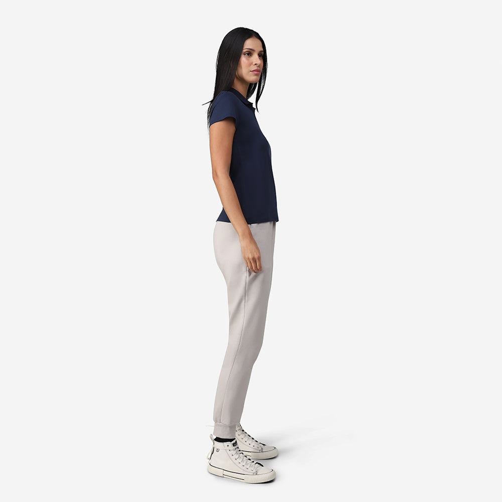 Camisa Polo Feminina - Azul Marinho