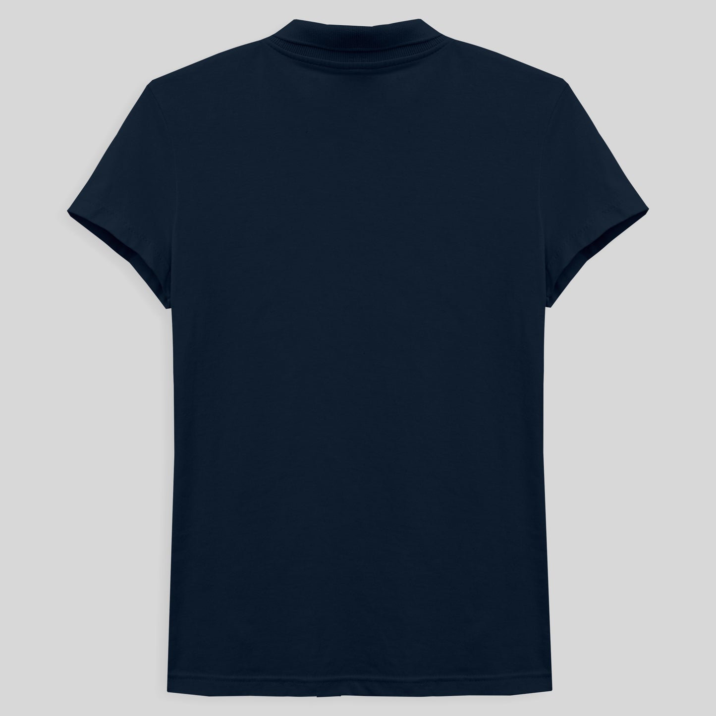 Camisa Polo Feminina - Azul Marinho