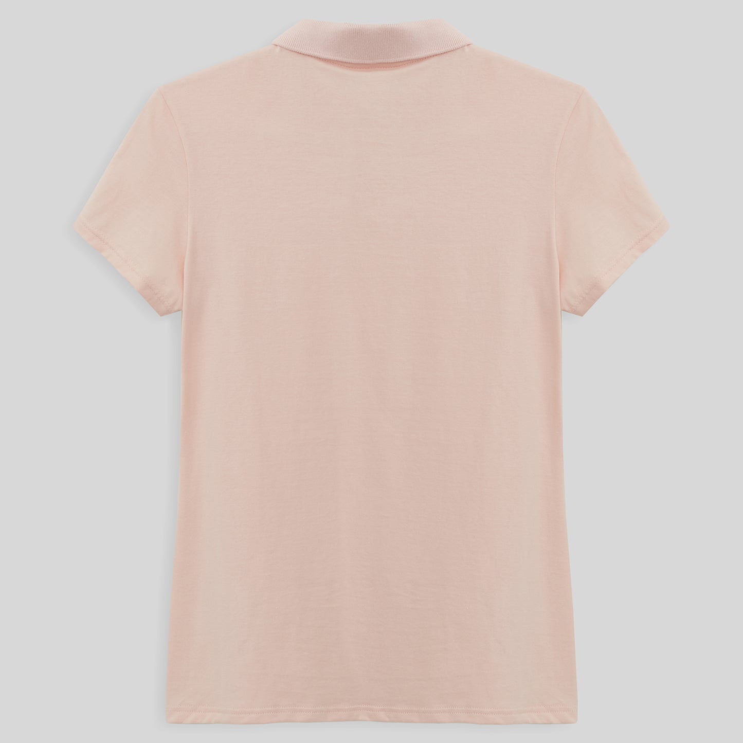 Camisa Polo Feminina - Rosa Pastel