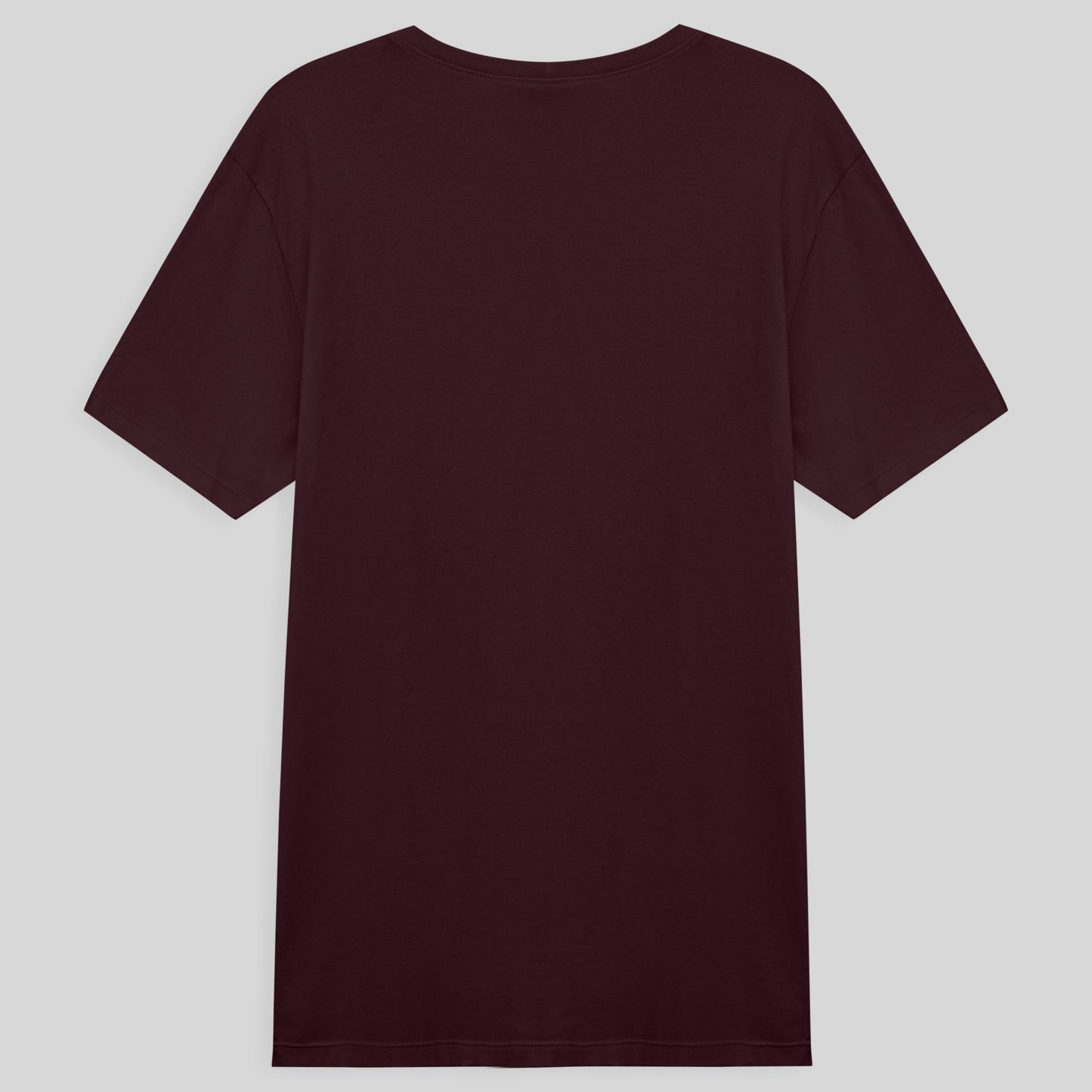 Camiseta Básica Masculina - Vermelho Vinho