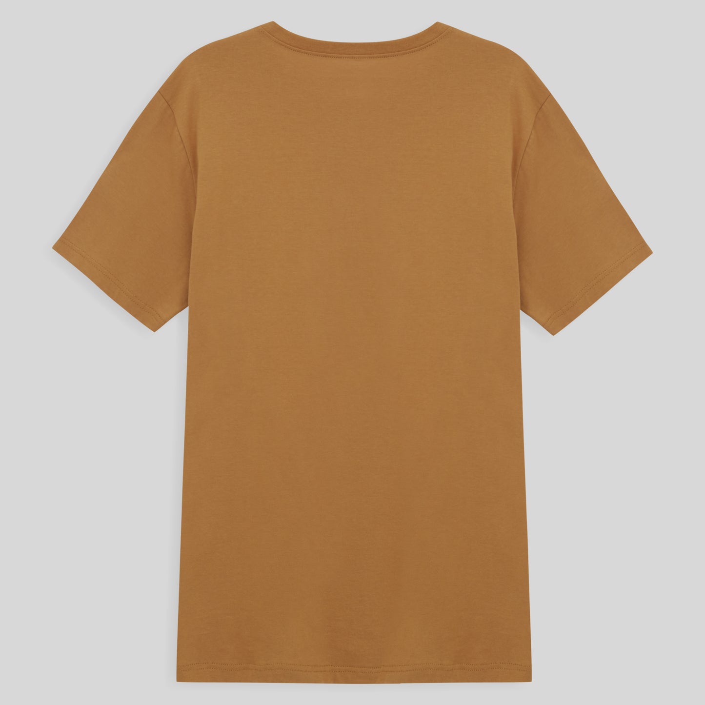 Camiseta Básica Masculina - Ocre