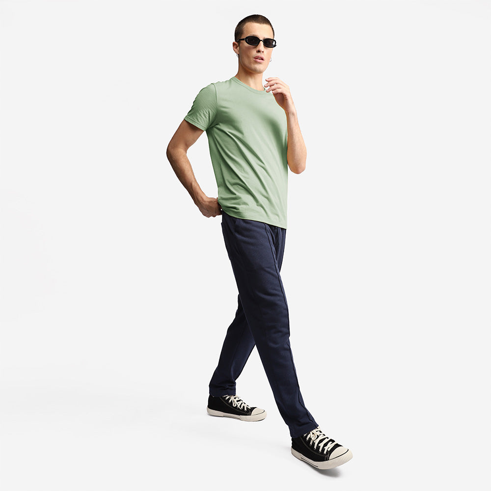 Camiseta Básica Masculina - Verde Jade