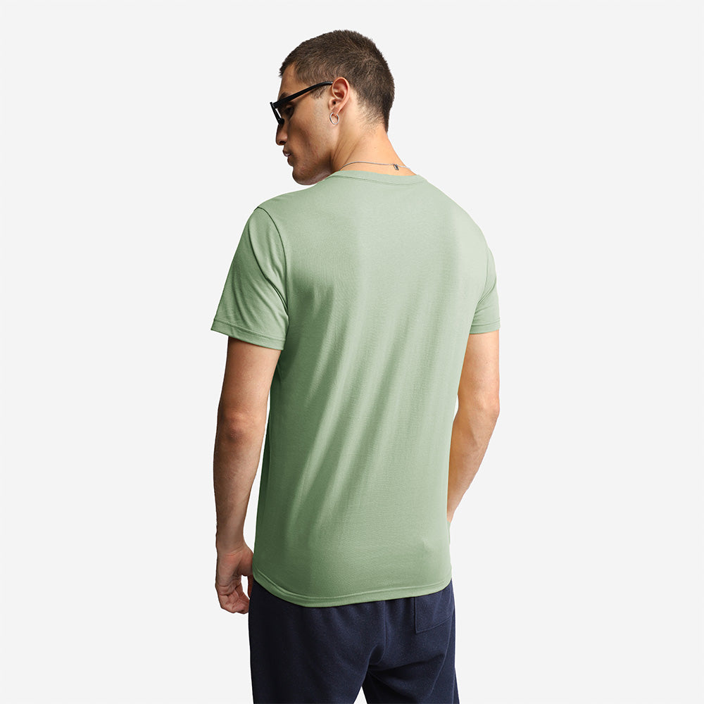 Camiseta Básica Masculina - Verde Jade