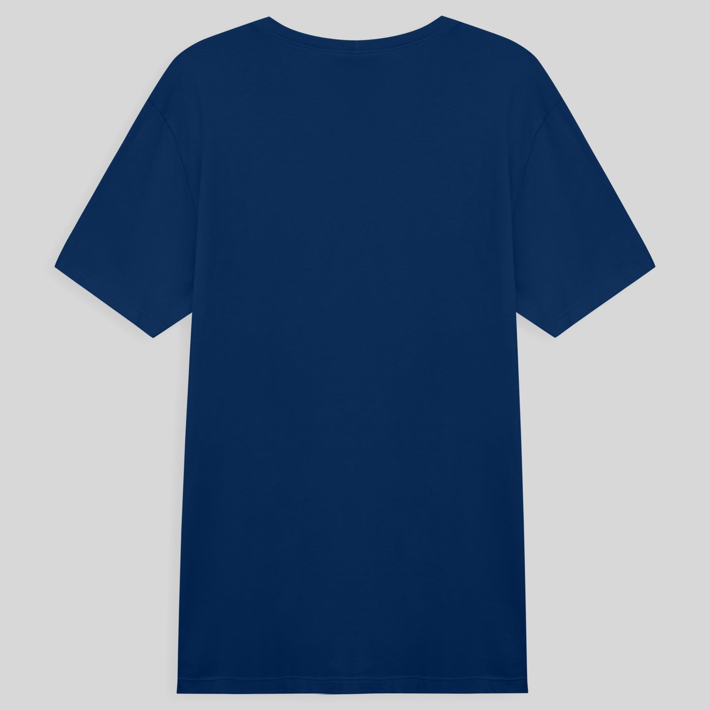 Camiseta Básica Masculina - Azul Bic