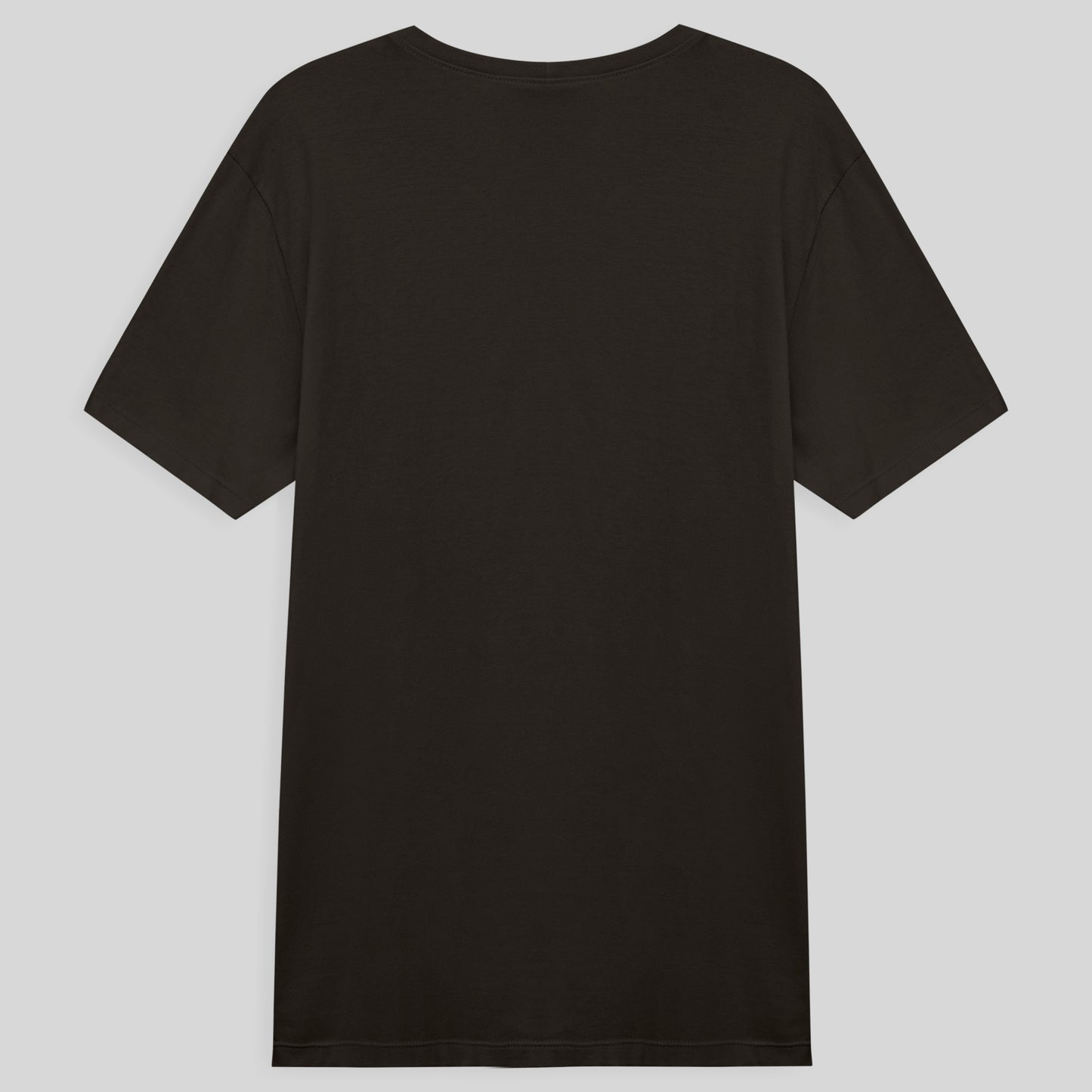 Camiseta Básica Masculina - Marrom