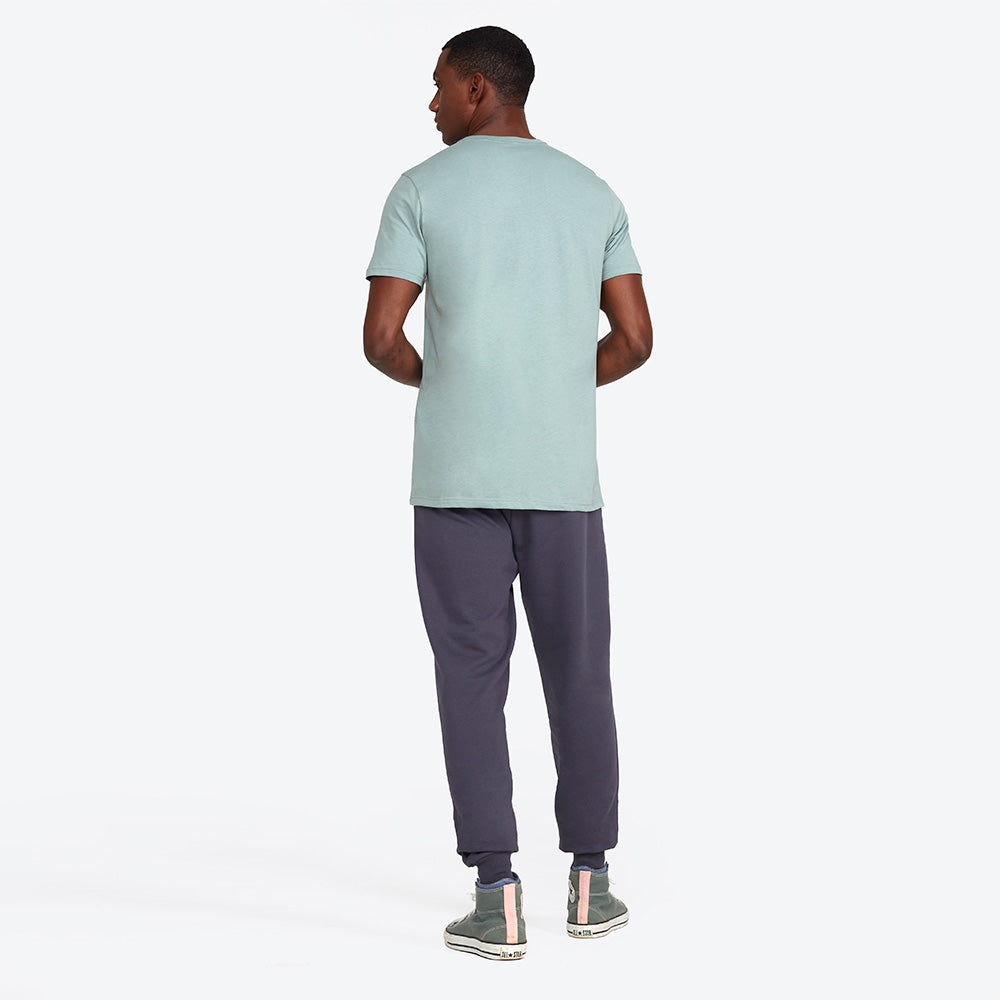 Camiseta Básica Masculina - Verde Chá