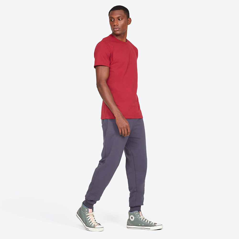 Camiseta Básica Masculina - Marsala