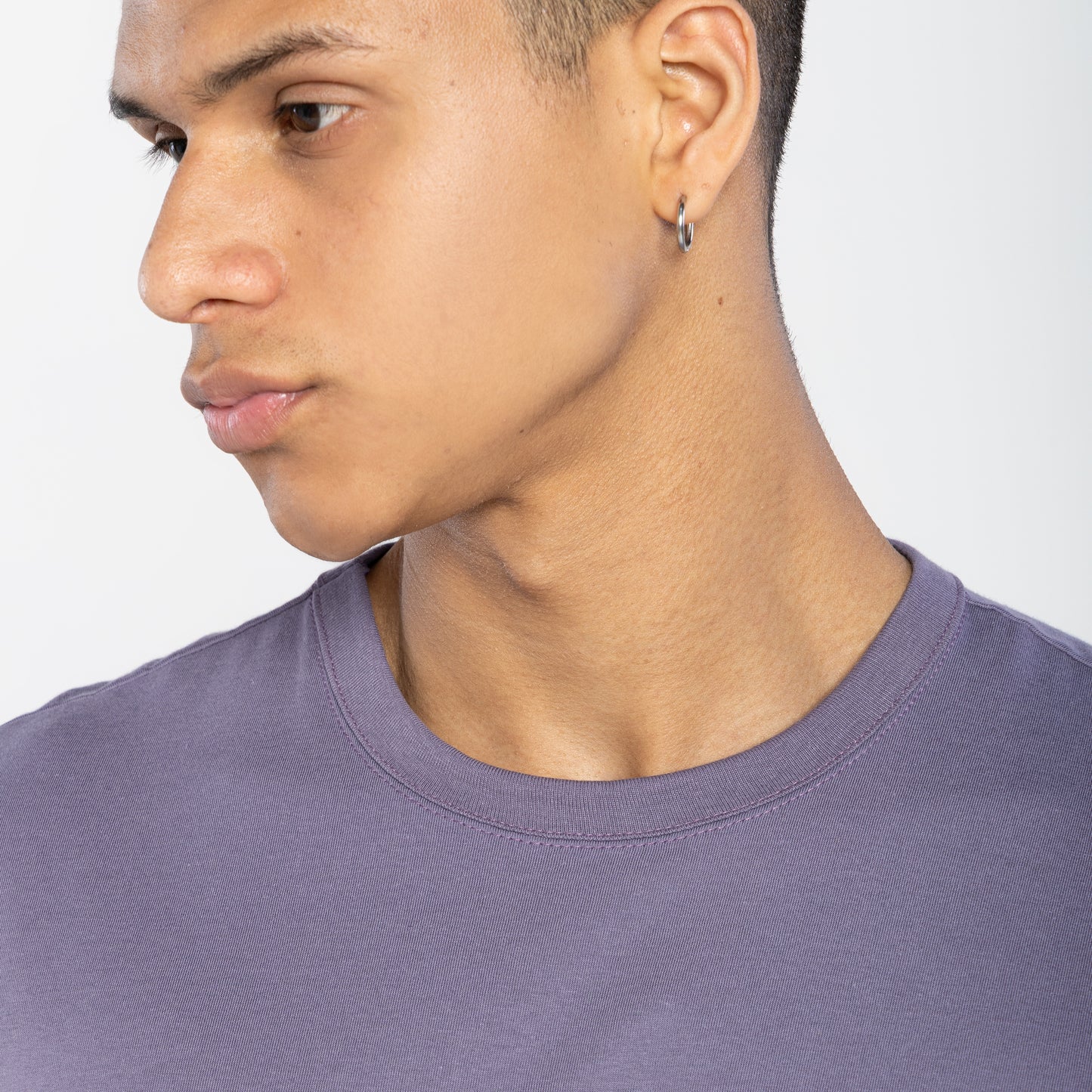 Camiseta Básica Masculina - Mirtilo