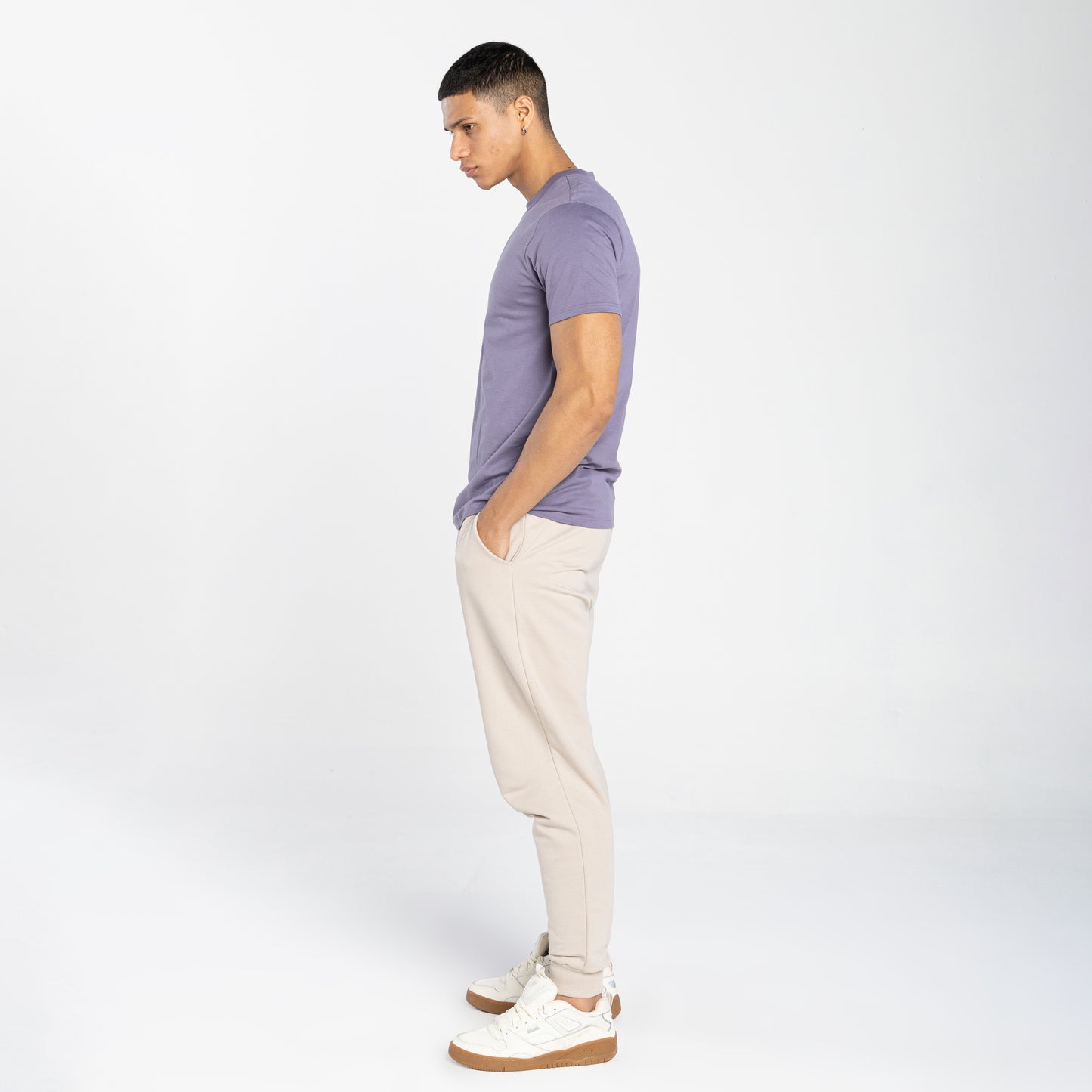 Camiseta Básica Masculina - Mirtilo