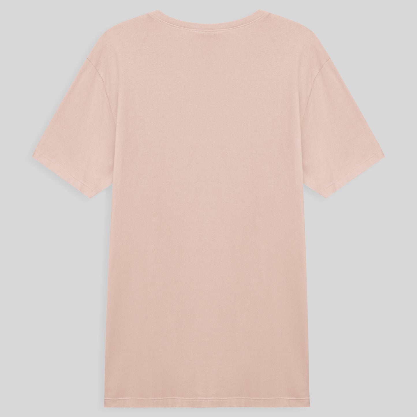 Camiseta Básica Masculina - Rosa Pastel