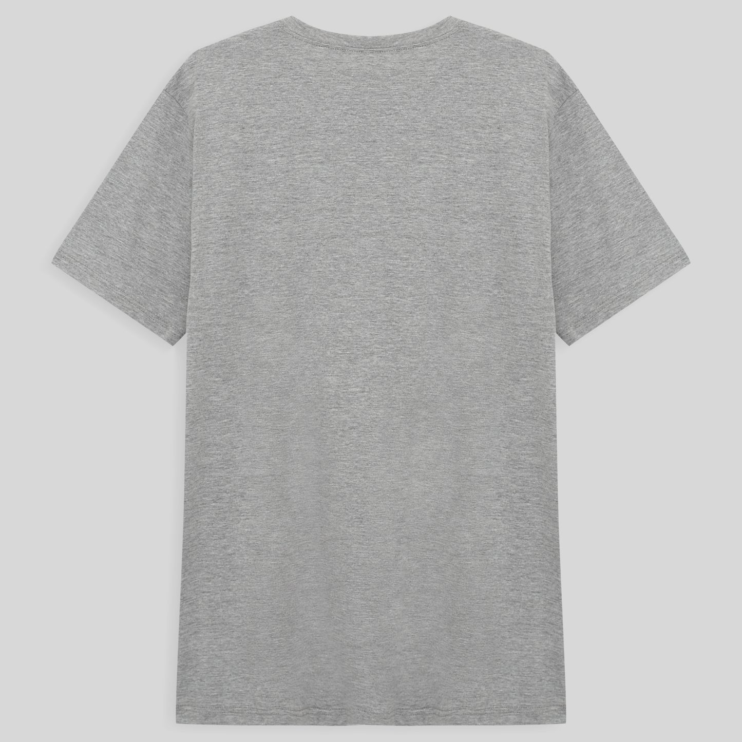Camiseta Básica Masculina - Mescla Claro