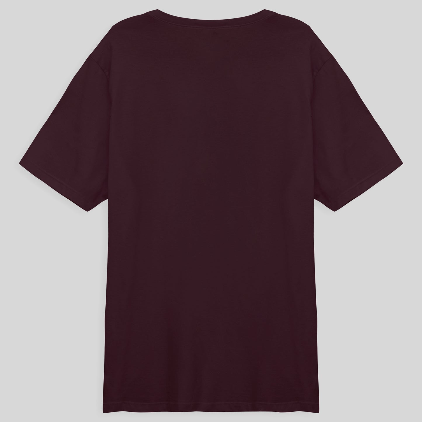 Camiseta Básica Plus Masculina - Vermelho Vinho
