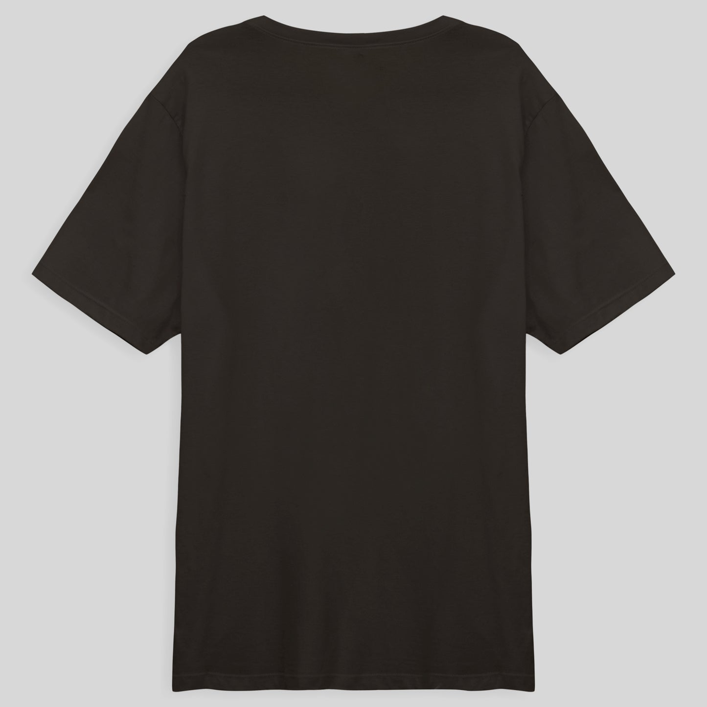 Camiseta Básica Plus Masculina - Marrom