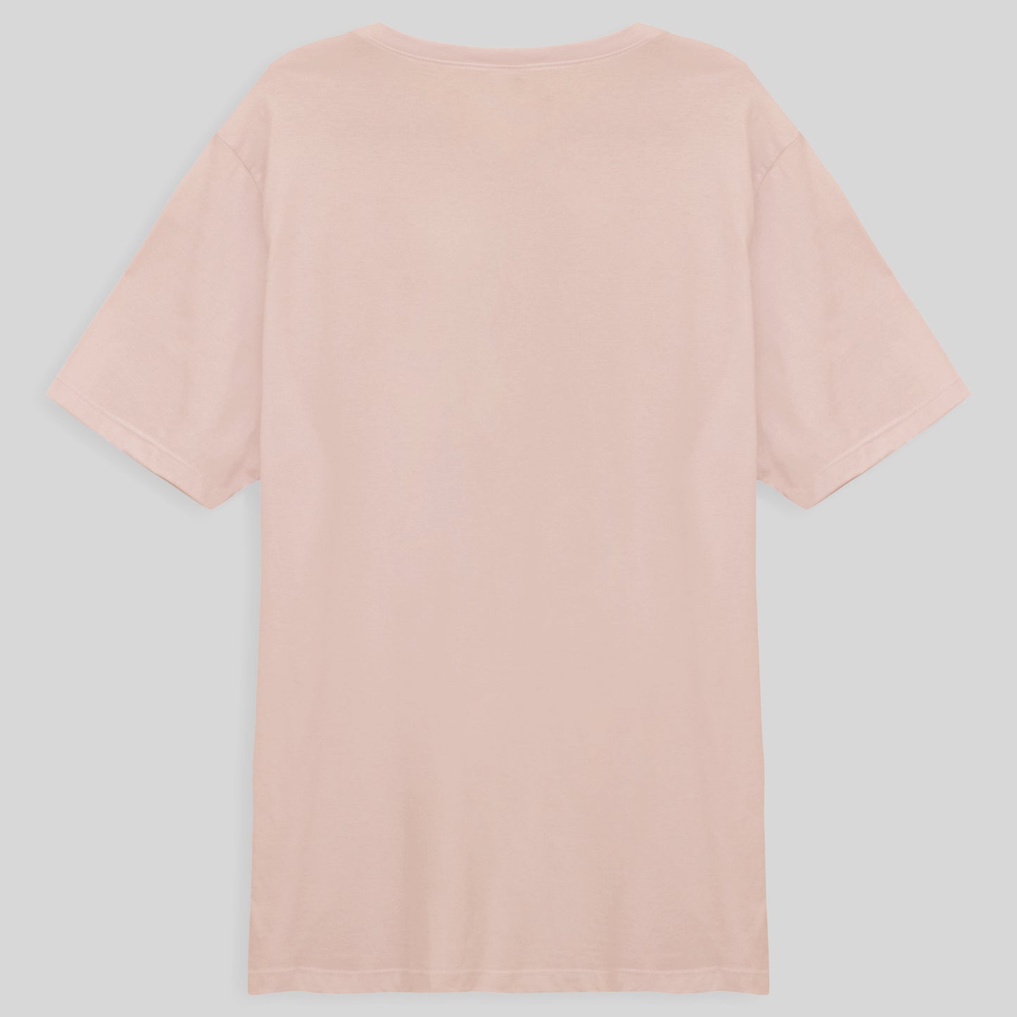 Camiseta Básica Plus Masculina - Rosa Pastel