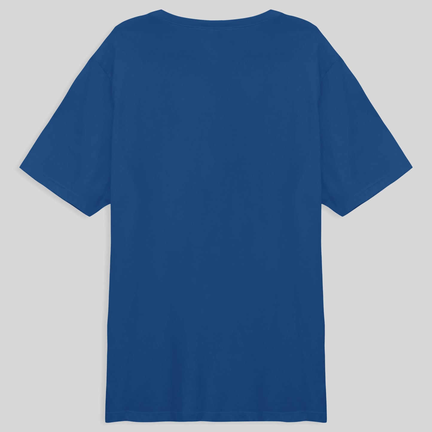 Camiseta Básica Plus Masculina - Azul