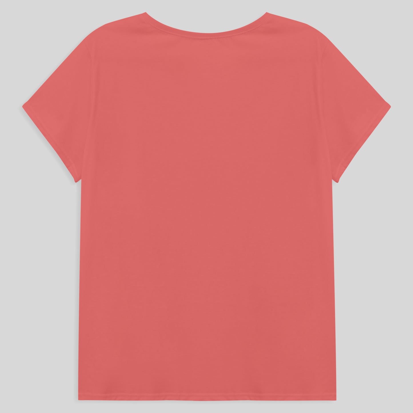 Camiseta Babylook Algodão Premium Plus Feminina - Rosa Chiclete