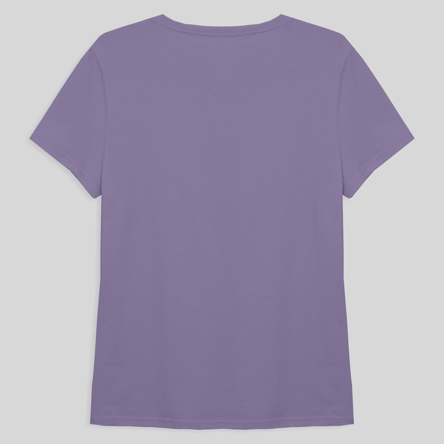 Camiseta Básica Feminina - Lilás