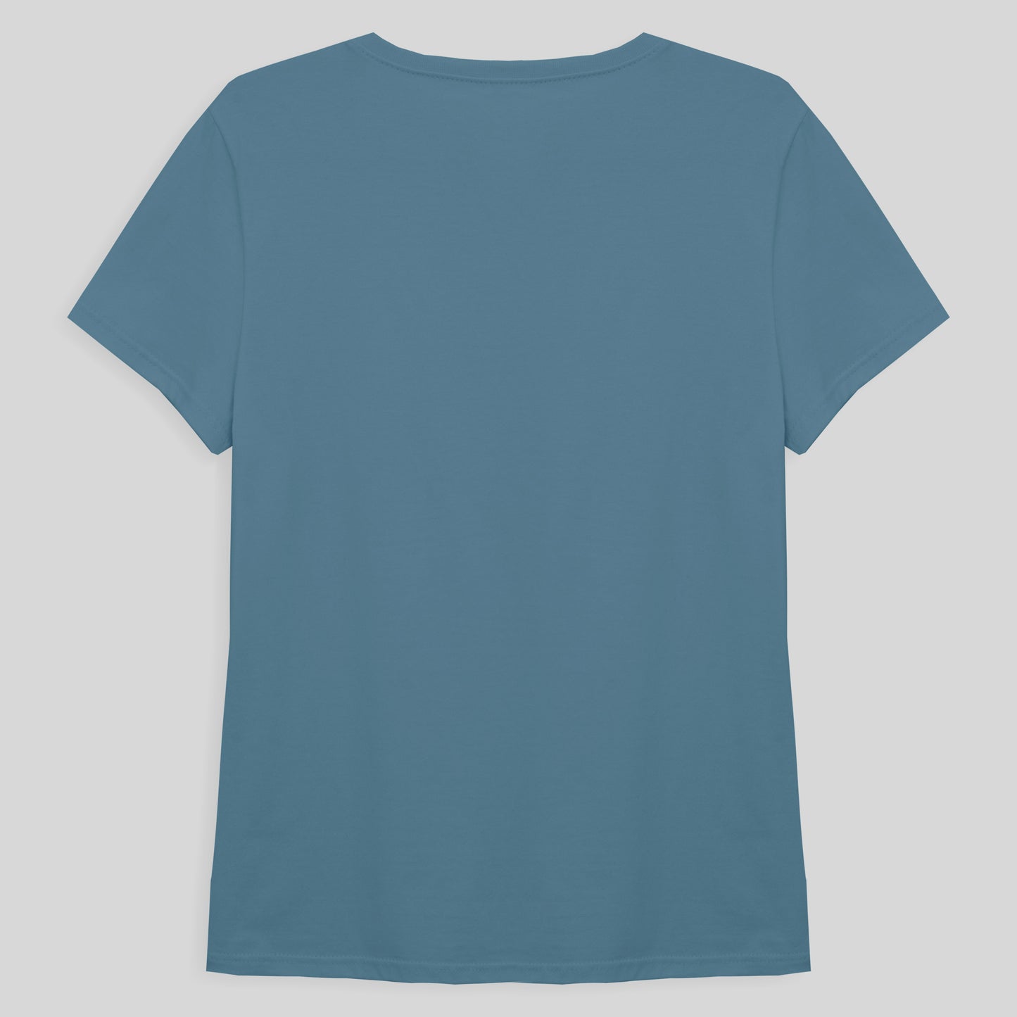 Camiseta Básica Feminina - Azul Celeste