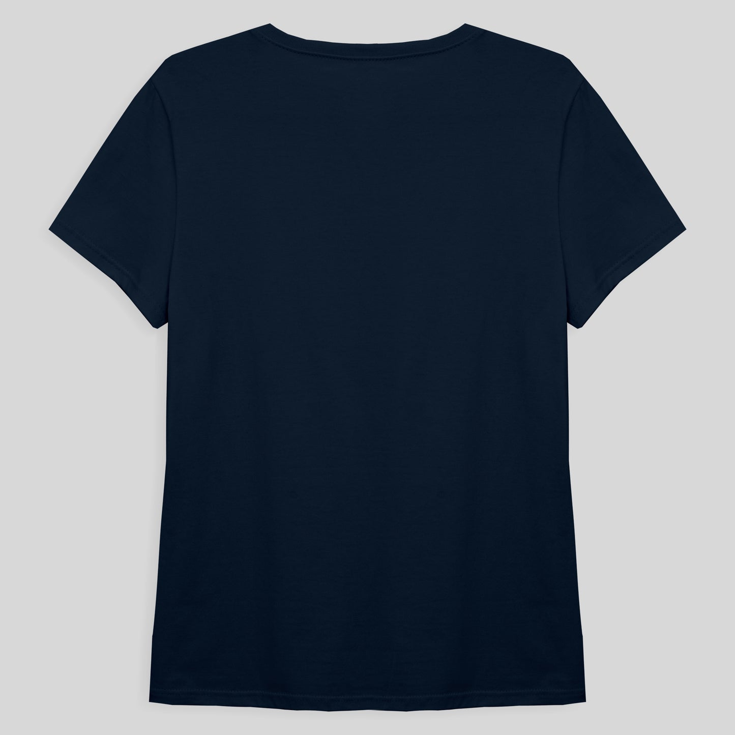 Camiseta Básica Feminina - Azul Marinho