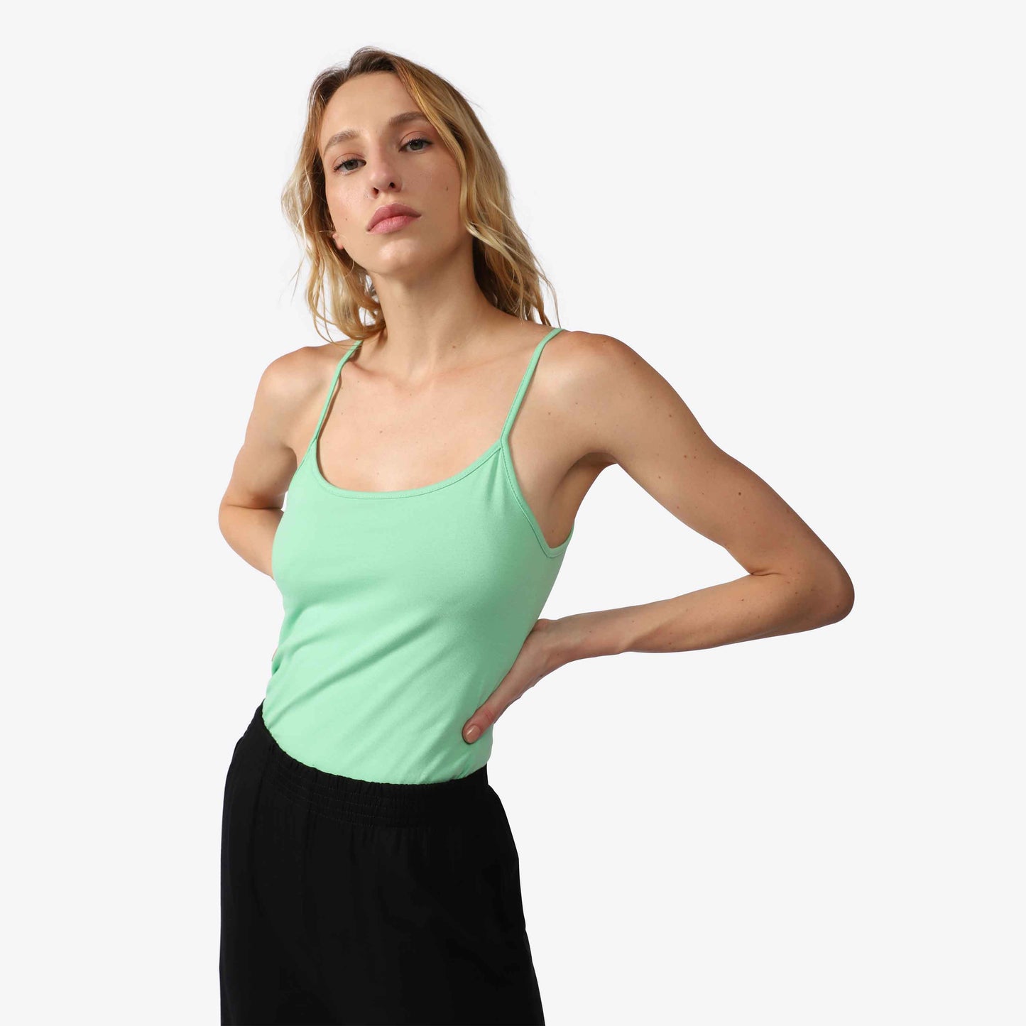 Regata Comfort Feminina - Verde Salsa