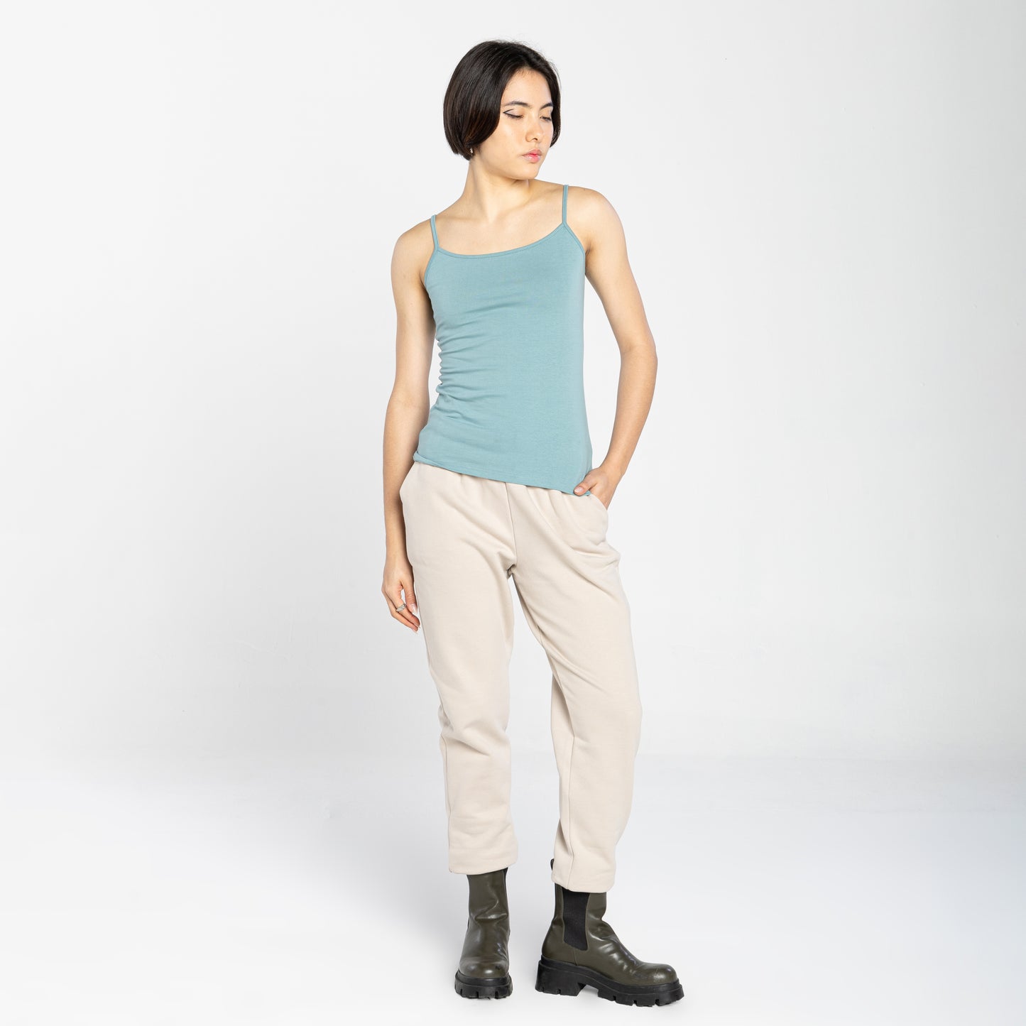 Regata Comfort Feminina - Verde Hortelã