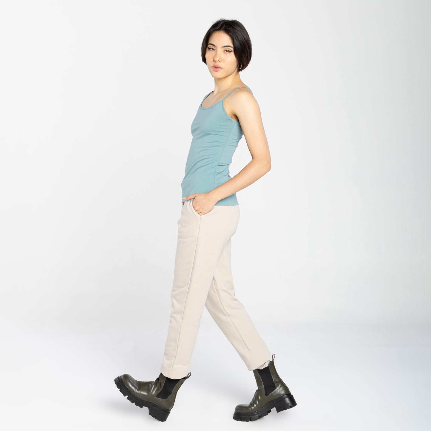Regata Comfort Feminina - Verde Hortelã