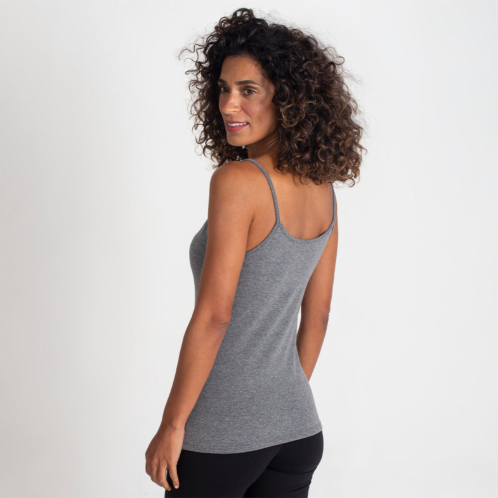 Regata Comfort Feminina - Mescla Escuro
