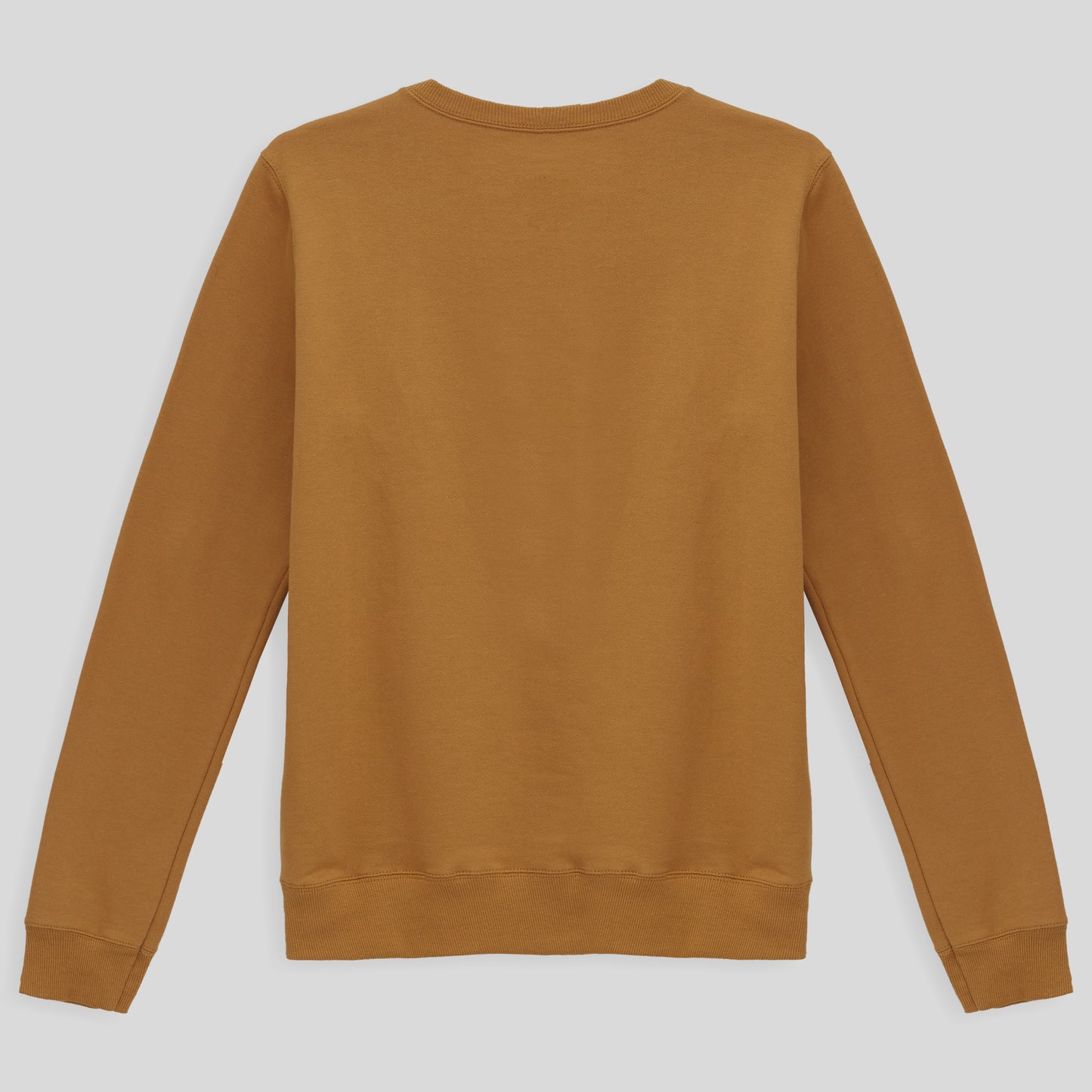 Blusão Moletom Flanelado Feminino - Ocre