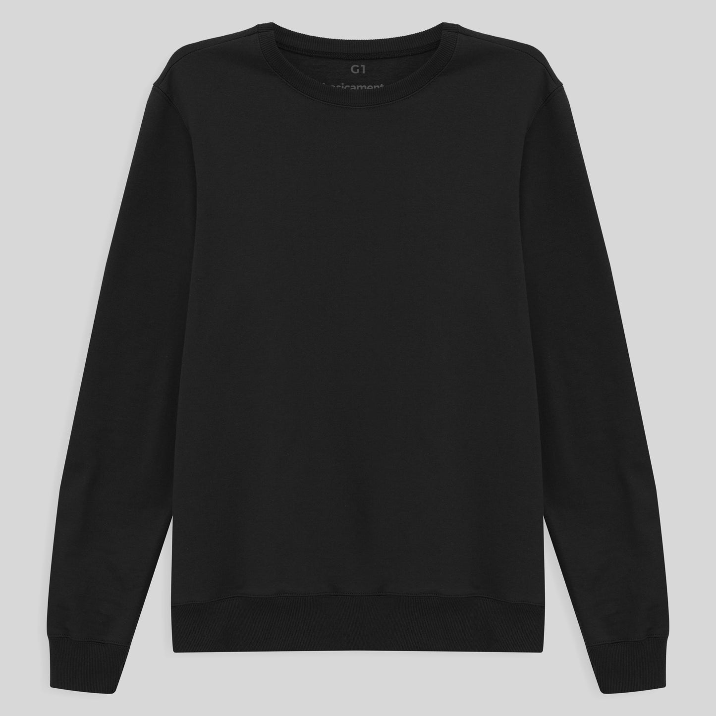 Blusão Moletom Flanelado Plus Feminino - Preto