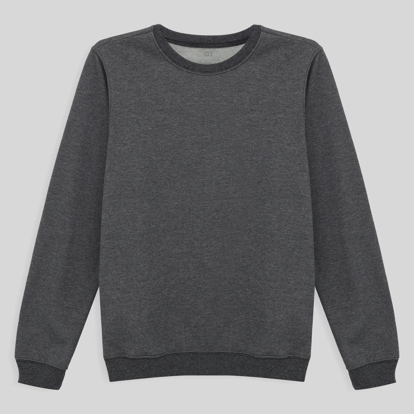 Blusão Moletom Flanelado Plus Feminino - Mescla Escuro