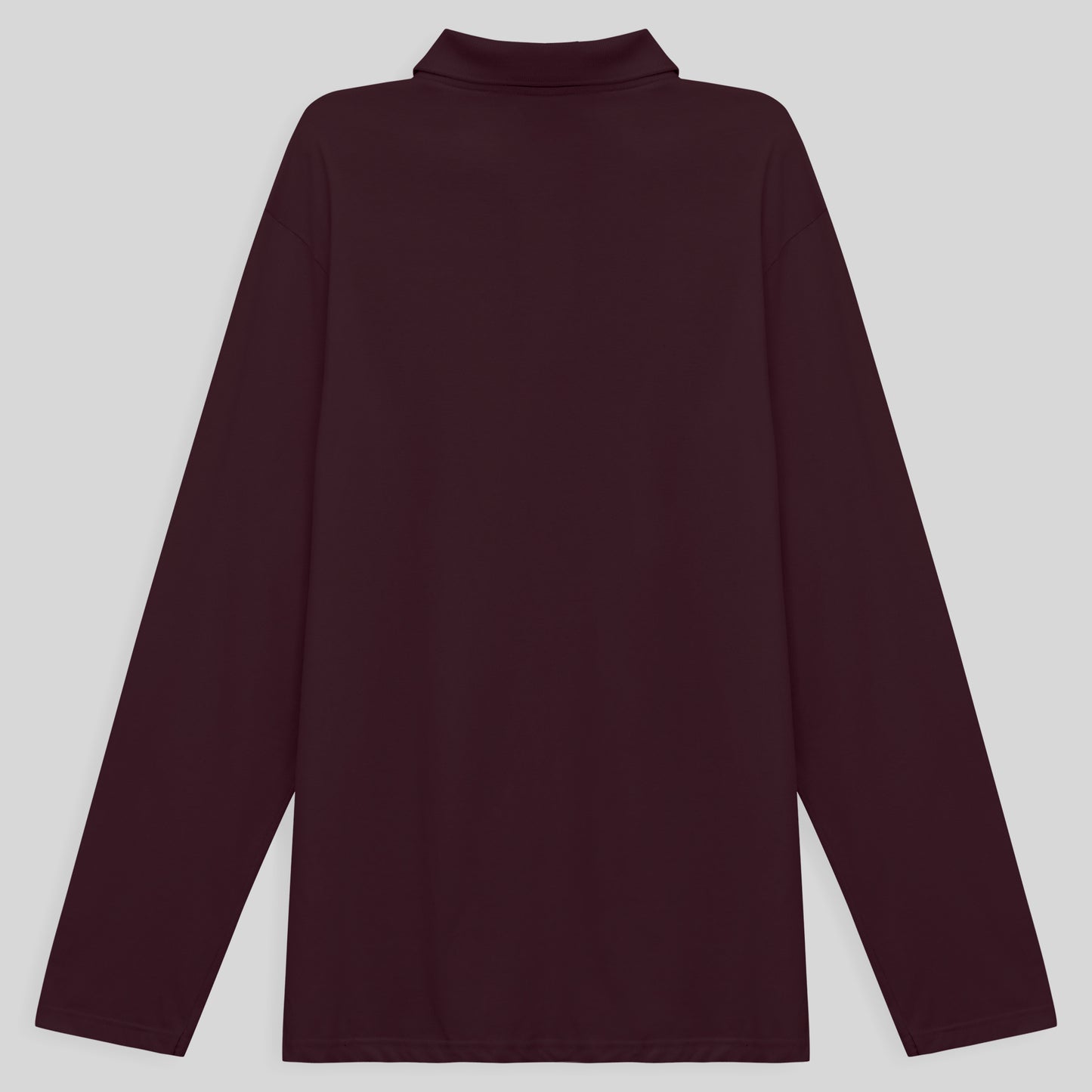 Camisa Polo Ml Plus Masculina - Vermelho Vinho
