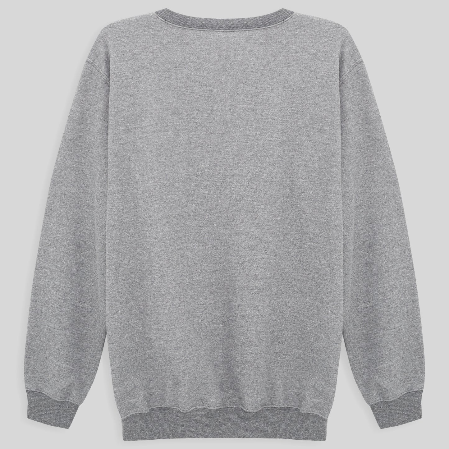 Blusão Moletom Flanelado Plus Masculino - Mescla Claro