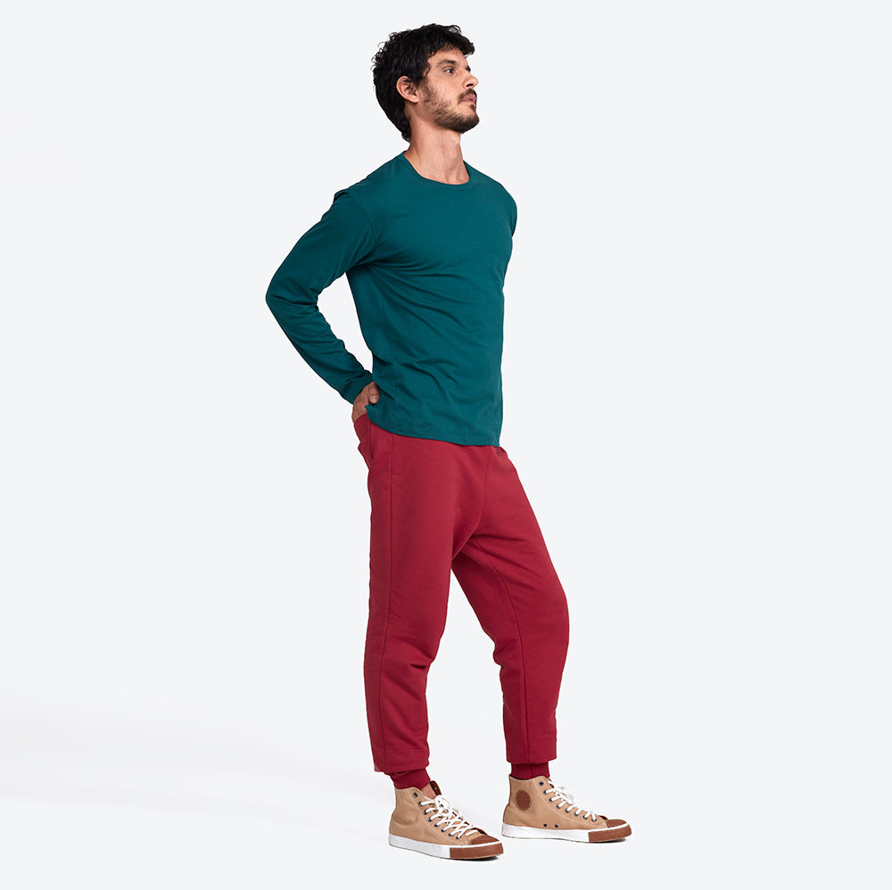 Camiseta Básica Manga Longa Masculina - Jasper