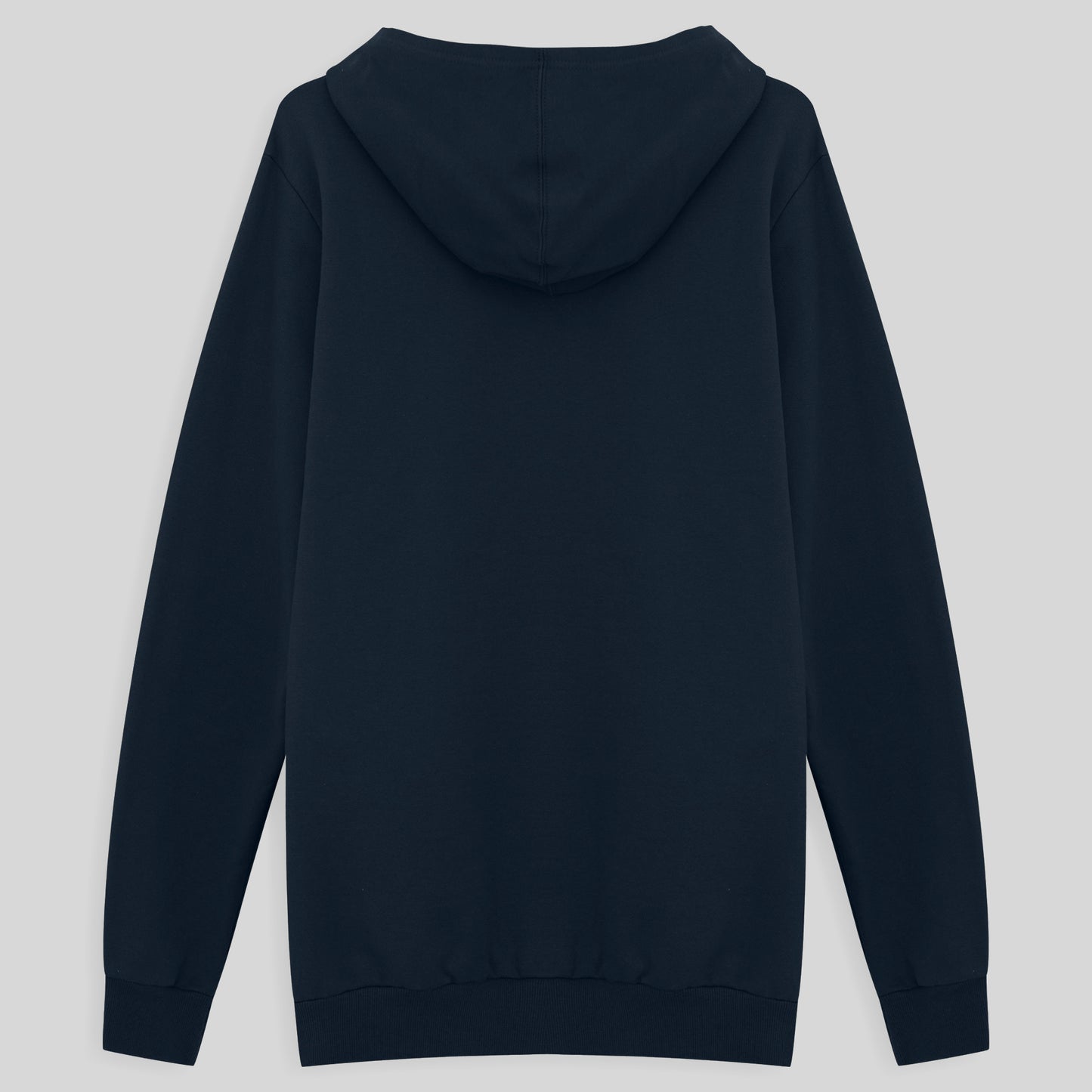 Blusão Moletom Flanelado Capuz Masculino - Azul Marinho