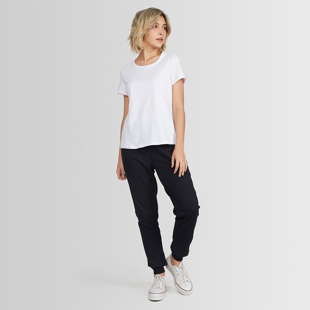 Tech T-Shirt Modal Gola C Feminina - Branco