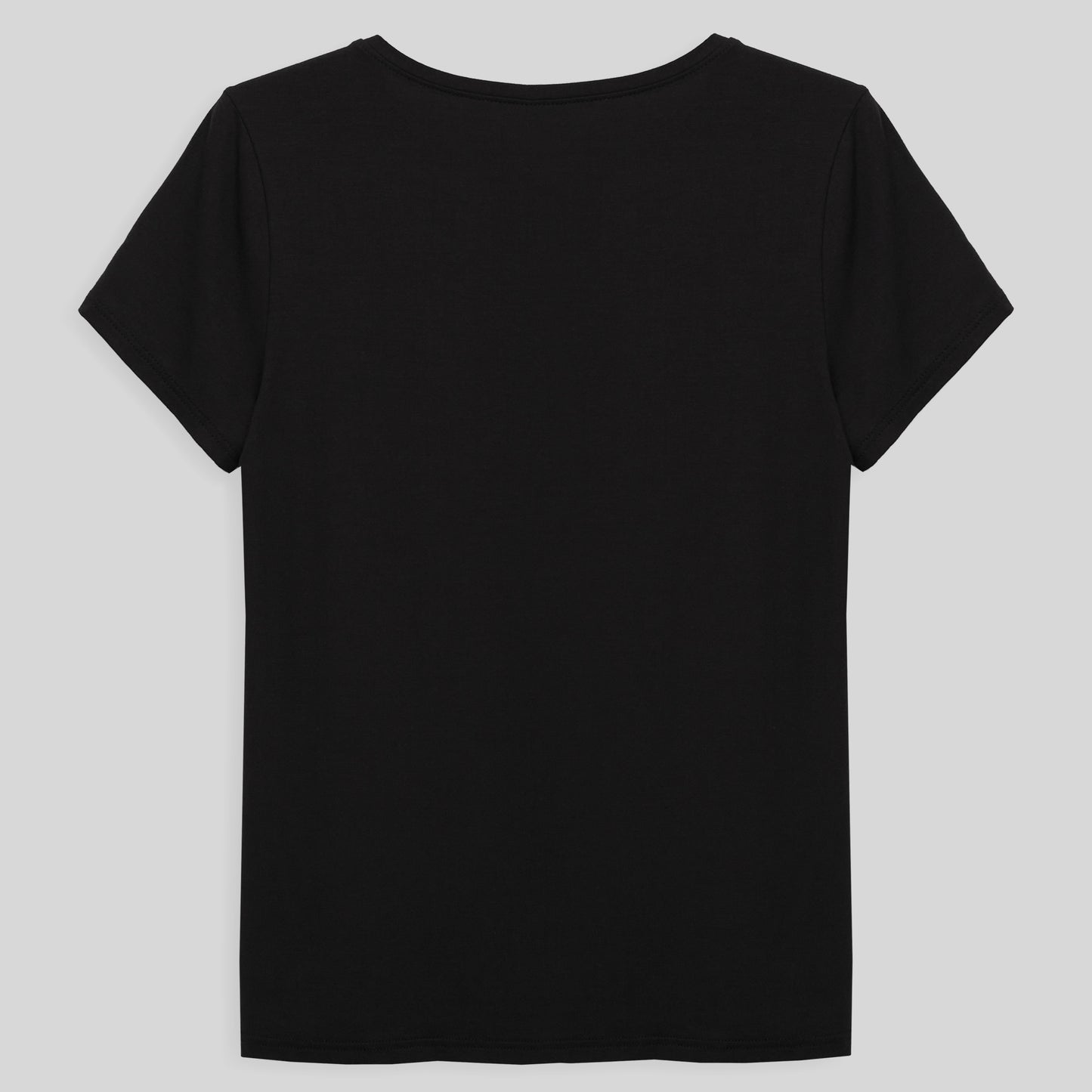 Tech T-Shirt Modal Gola C Feminina - Preto