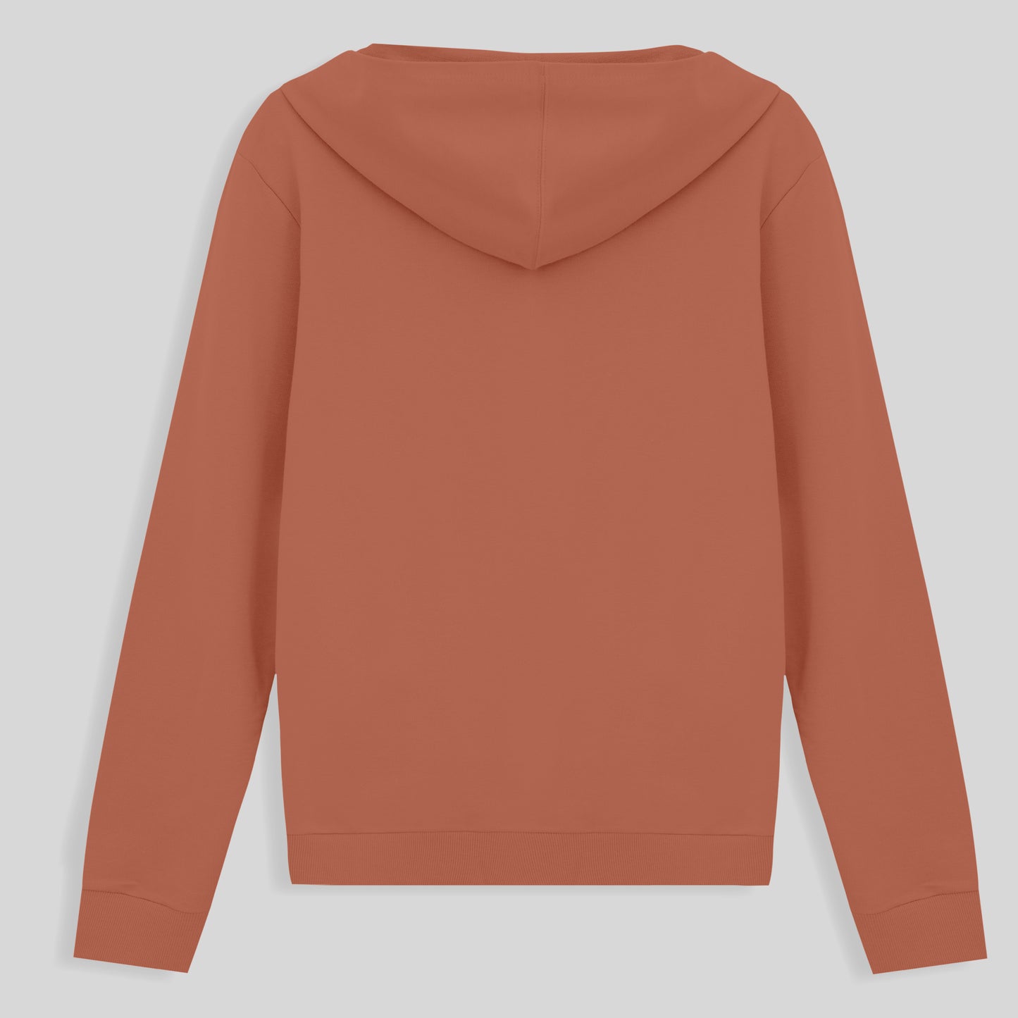 Jaqueta Capuz Plus Feminino - Marrom Telha