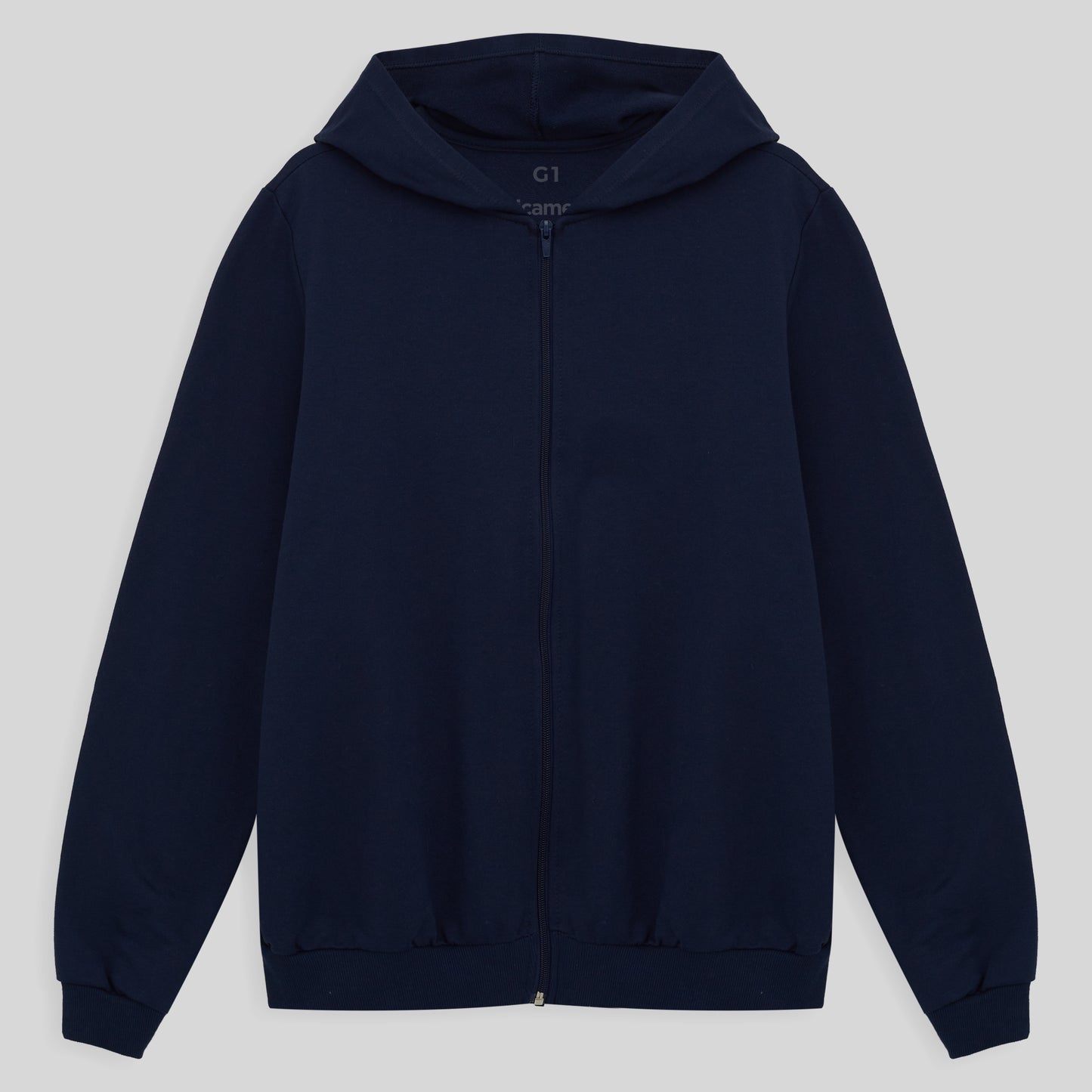 Jaqueta Capuz Plus Feminino - Azul Marinho