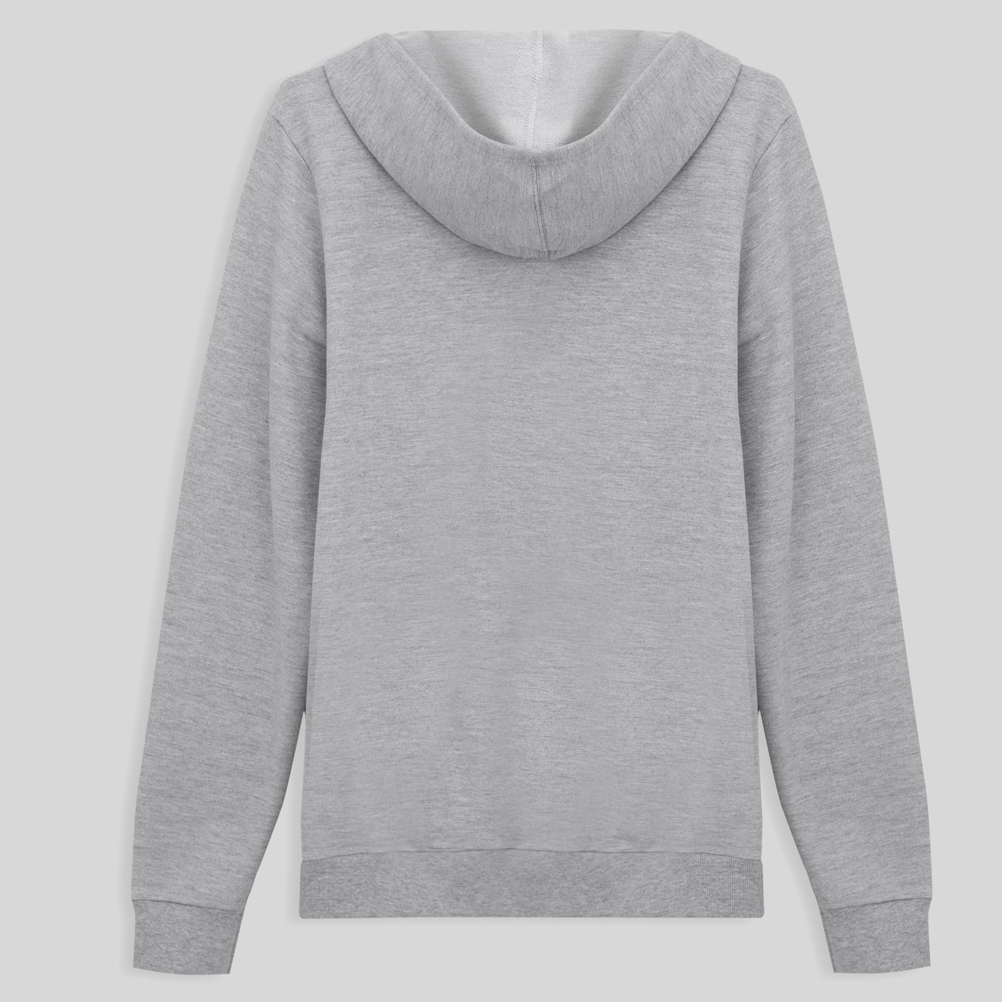 Jaqueta Capuz Plus Feminino - Mescla Claro