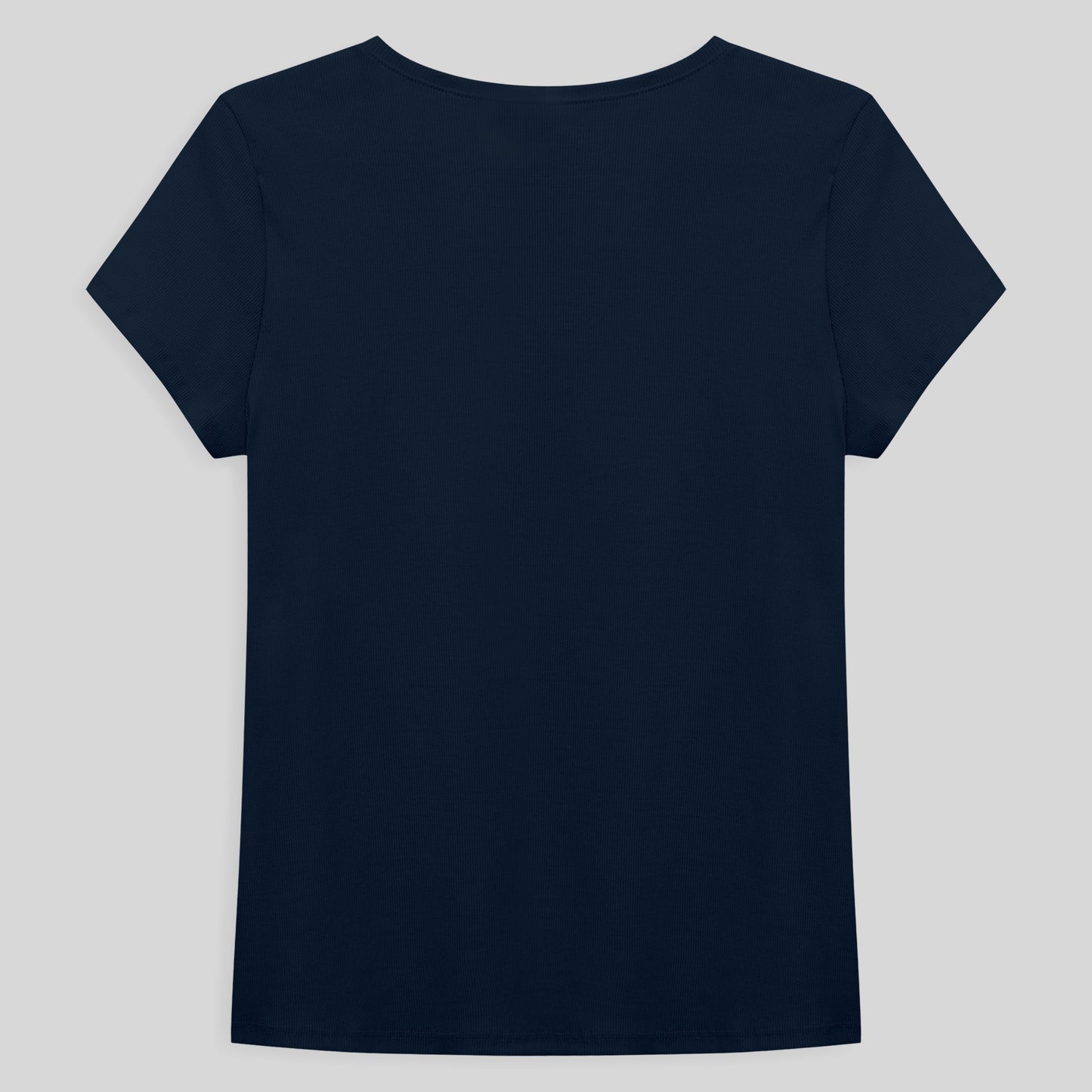 Camiseta Pijama Gola C Feminina - Azul Marinho