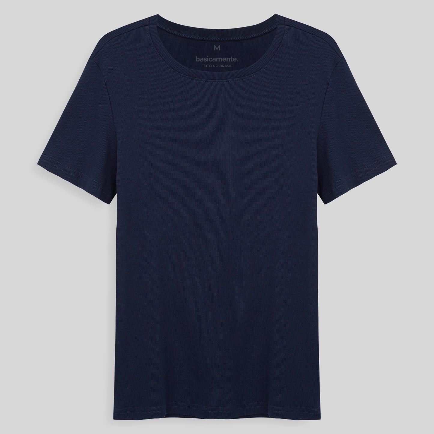 Camiseta Pijama Gola C Masculina - Azul Marinho