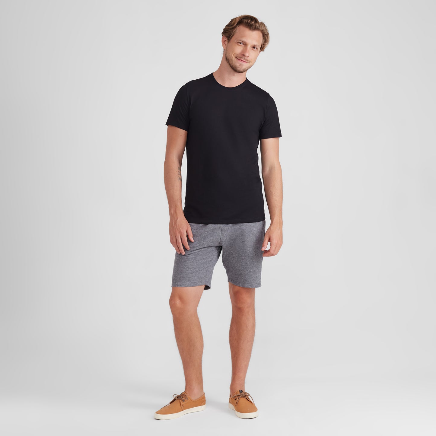 Camiseta Slim Masculina - Preto