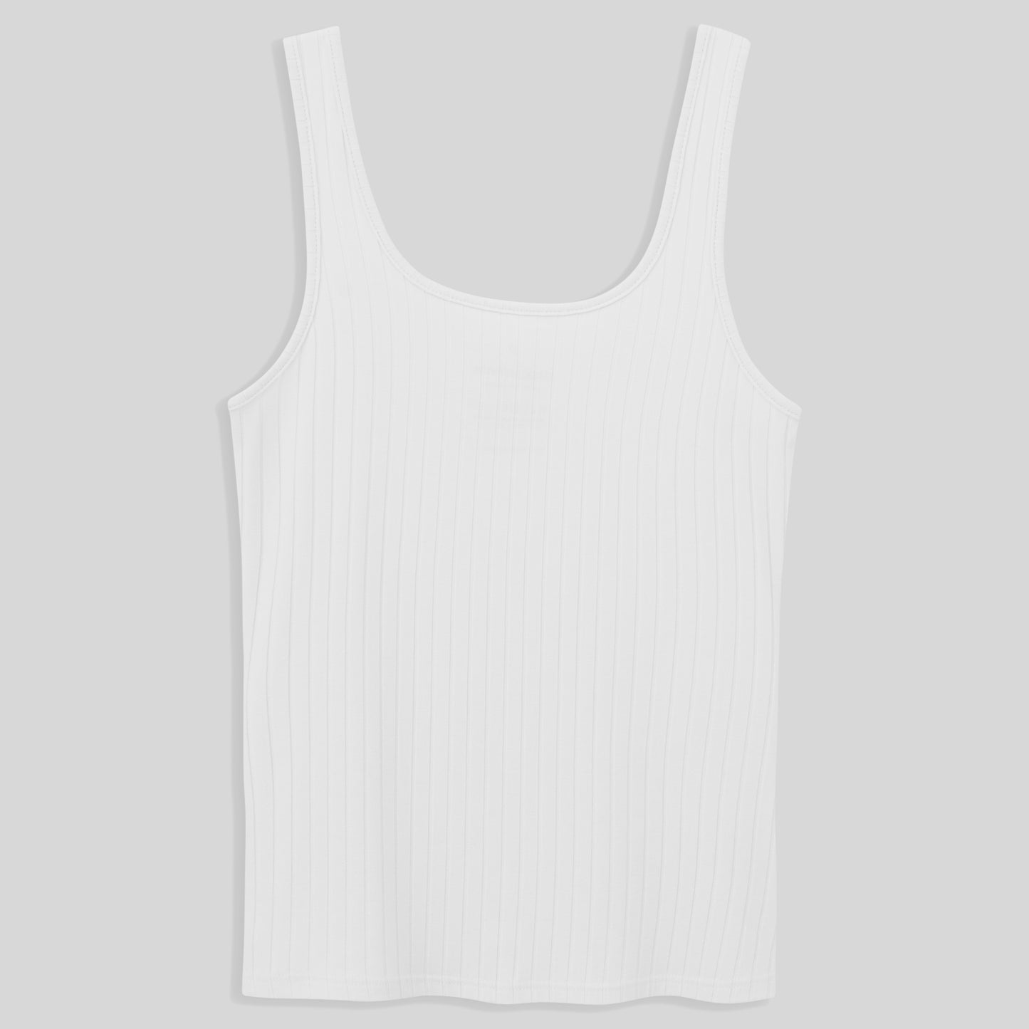 Regata Canelada Feminina - Branco