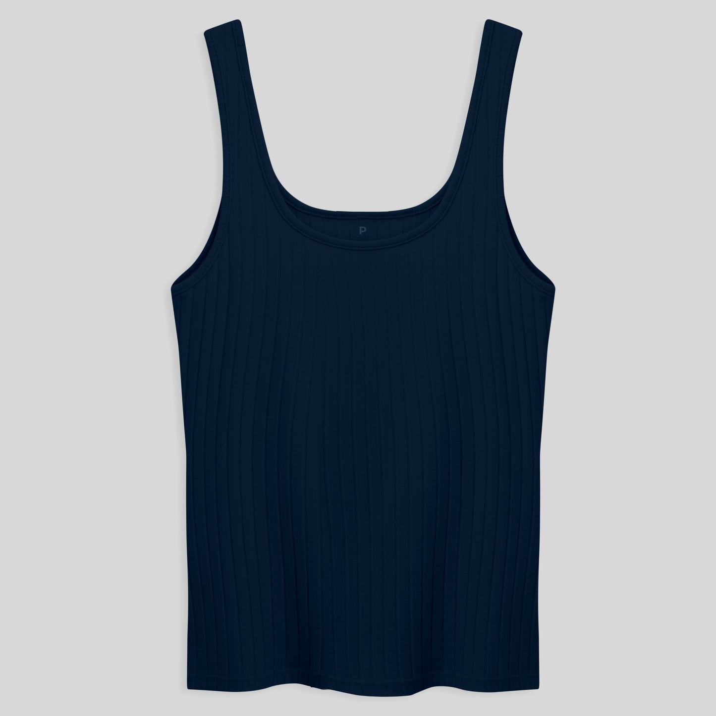 Regata Canelada Feminina - Azul Marinho