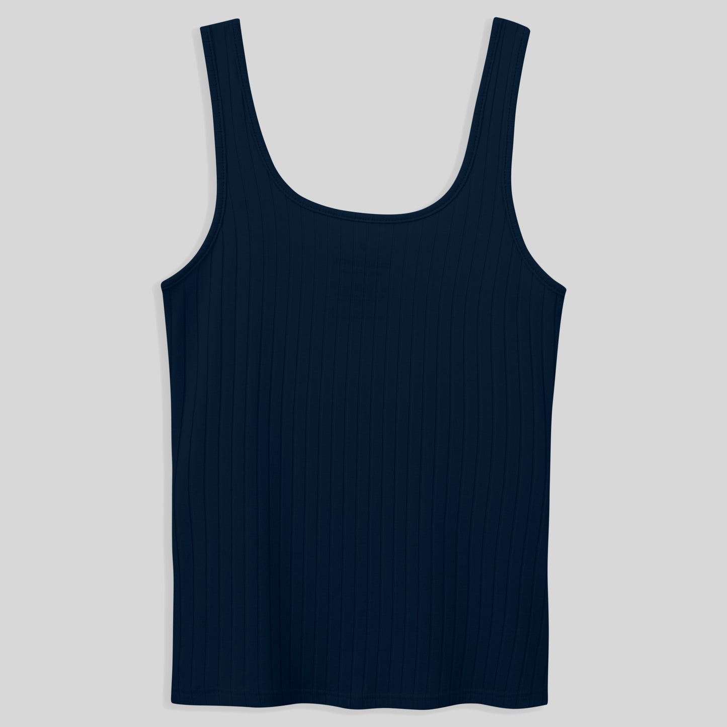 Regata Canelada Feminina - Azul Marinho